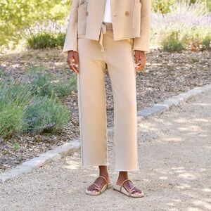 FRANK & EILEEN Bella Sweatpants Triple Fleece Size M - Desert